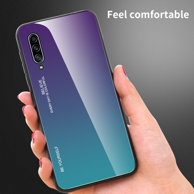 Gradient Color Glass Case, For Galaxy A90 5G, For Xiaomi Mi CC9 Pro, For Galaxy S10 5G