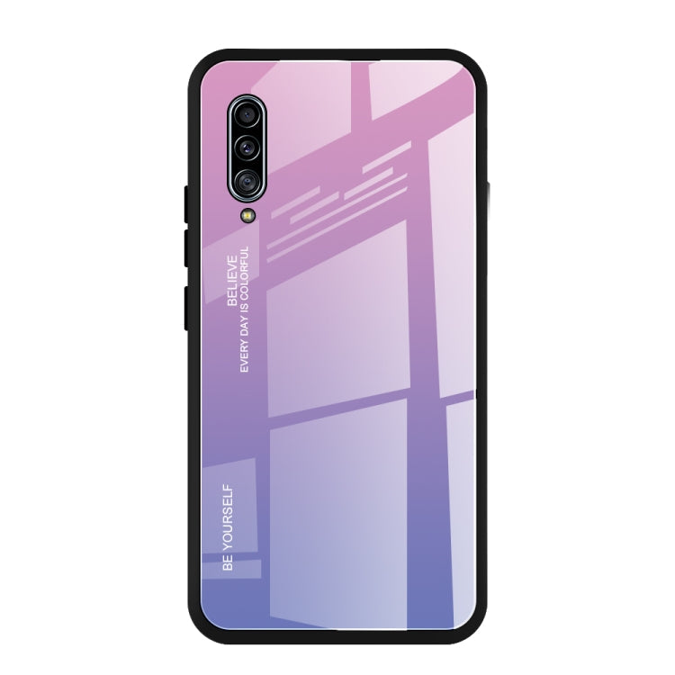 Gradient Color Glass Case, For Galaxy A90 5G, For Xiaomi Mi CC9 Pro, For Galaxy S10 5G