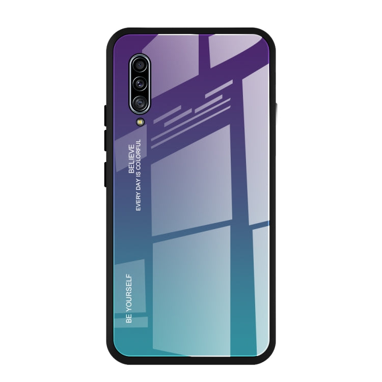 Gradient Color Glass Case, For Galaxy A90 5G, For Xiaomi Mi CC9 Pro, For Galaxy S10 5G