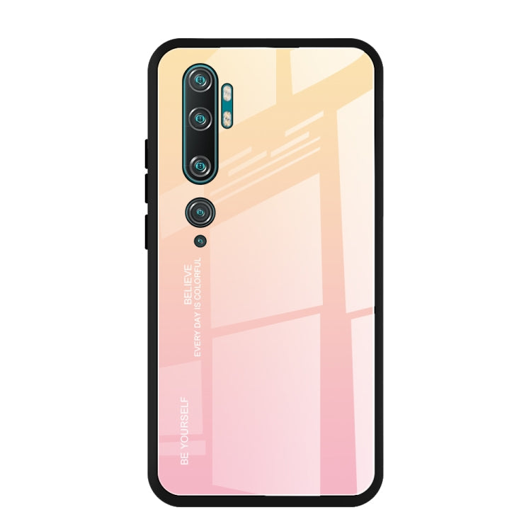 Gradient Color Glass Case, For Galaxy A90 5G, For Xiaomi Mi CC9 Pro, For Galaxy S10 5G