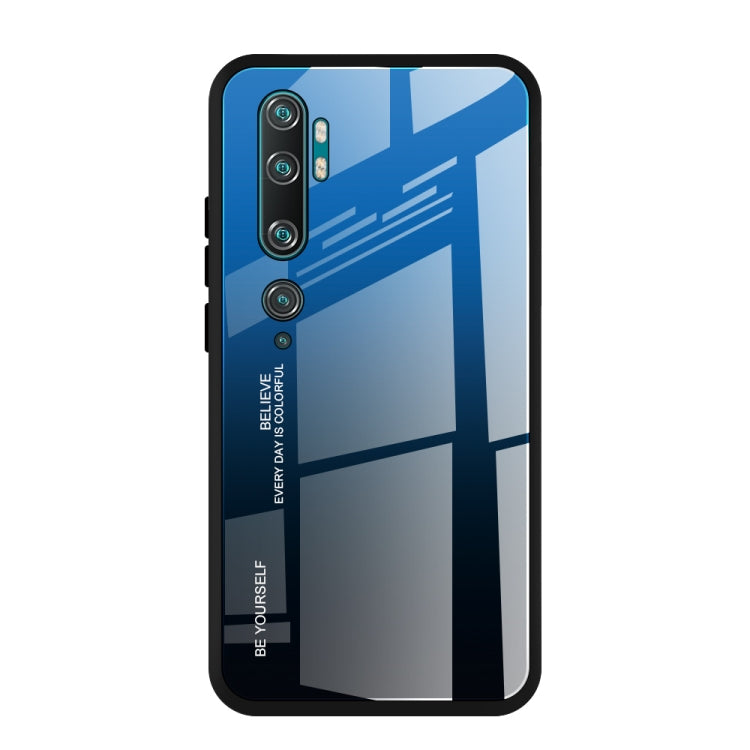 Gradient Color Glass Case, For Galaxy A90 5G, For Xiaomi Mi CC9 Pro, For Galaxy S10 5G