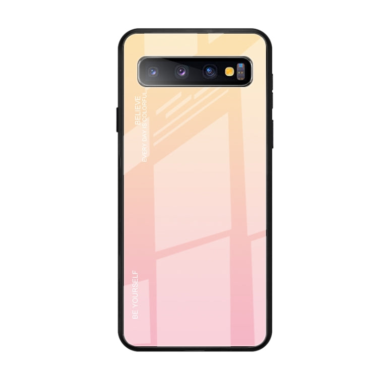 Gradient Color Glass Case, For Galaxy A90 5G, For Xiaomi Mi CC9 Pro, For Galaxy S10 5G