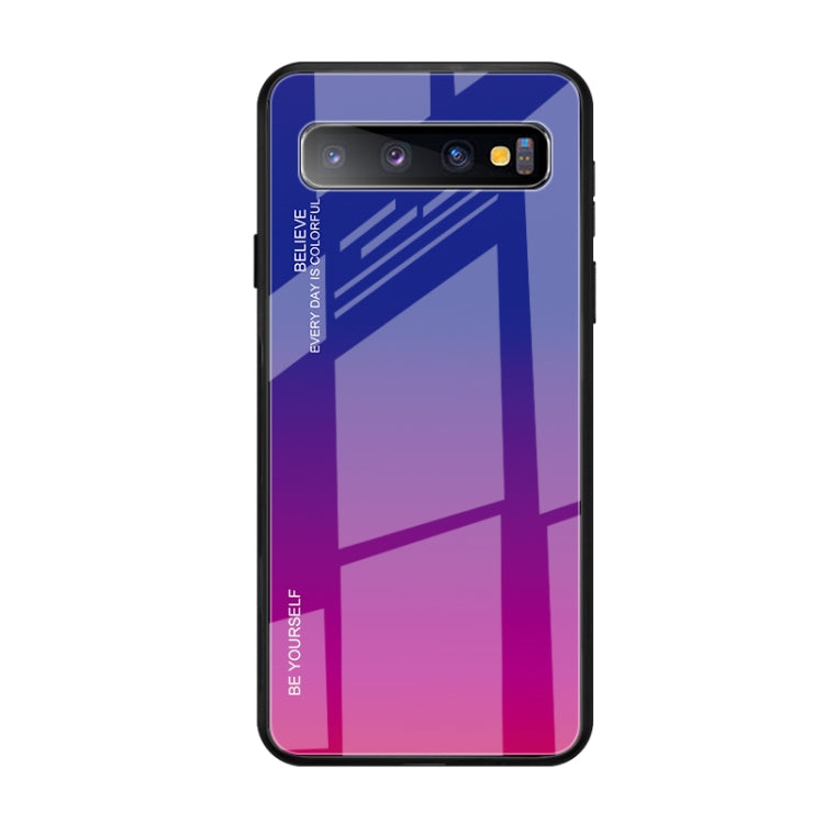 Gradient Color Glass Case, For Galaxy A90 5G, For Xiaomi Mi CC9 Pro, For Galaxy S10 5G