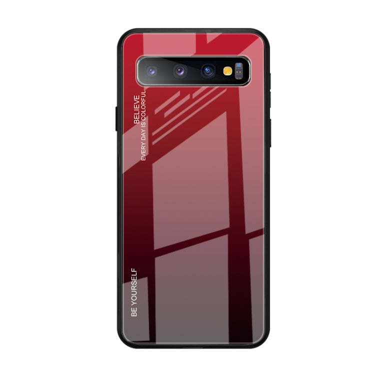 Gradient Color Glass Case, For Galaxy A90 5G, For Xiaomi Mi CC9 Pro, For Galaxy S10 5G