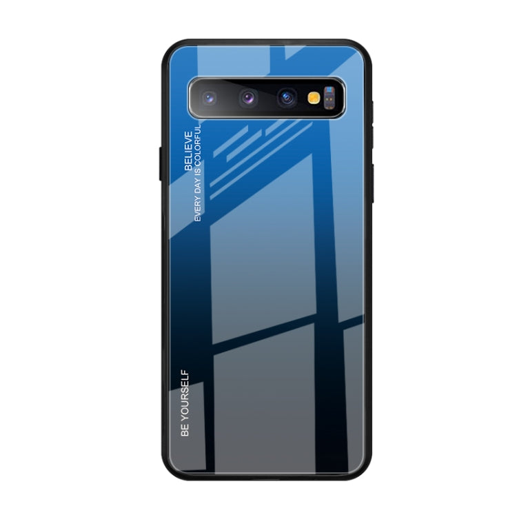 Gradient Color Glass Case, For Galaxy A90 5G, For Xiaomi Mi CC9 Pro, For Galaxy S10 5G