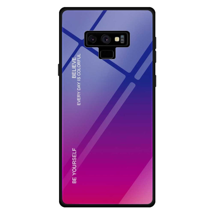 Gradient Color Glass Case, For Galaxy Note 9, For Galaxy S9, For Galaxy S10