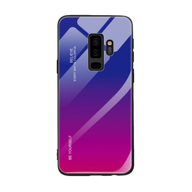 Gradient Color Glass Case, For Galaxy Note 9, For Galaxy S9, For Galaxy S10
