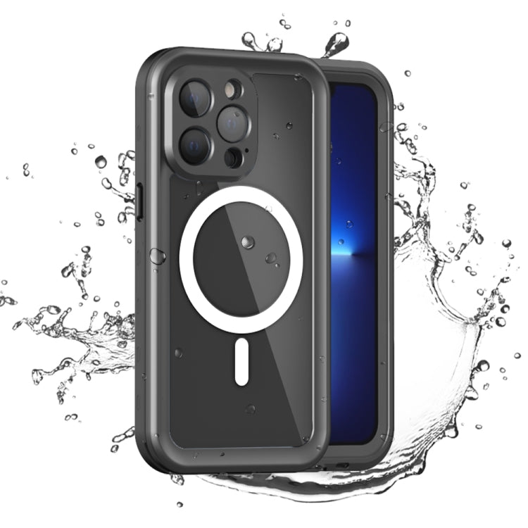PC + TPU + PET Shockproof Magsafe Waterproof Phone Case, For iPhone 13 Pro, For iPhone 13