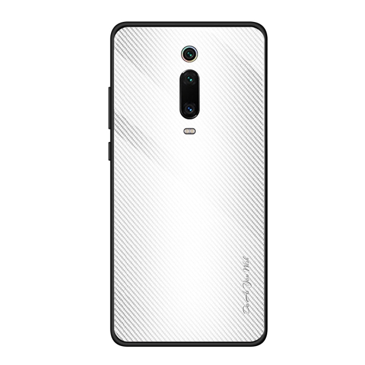 Texture Gradient Glass Protective Case, For Huawei Nova 5i Pro, For Xiaomi Redmi K20 / K20 Pro / 9T, For Xiaomi Redmi Note 7, For Xiaomi CC9 Pro