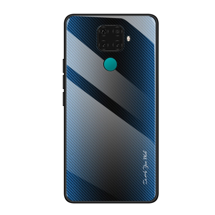 Texture Gradient Glass Protective Case, For Huawei Nova 5i Pro, For Xiaomi Redmi K20 / K20 Pro / 9T, For Xiaomi Redmi Note 7, For Xiaomi CC9 Pro