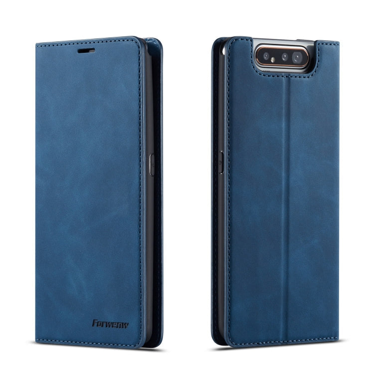 Forwenw Dream Series Oil Edge Strong Magnetism Horizontal Flip Leather Case with Holder & Card Slots & Wallet & Photo Frame, For Galaxy A40, For Galaxy A60, For Galaxy A20e, For Galaxy A50, For Galaxy A70, For Galaxy A80 / A90