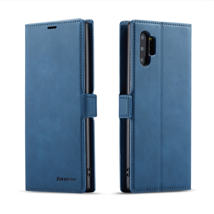 Forwenw Dream Series Oil Edge Strong Magnetism Horizontal Flip Leather Case with Holder & Card Slots & Wallet & Photo Frame, For Galaxy Note9, For Galaxy Note10, For Galaxy Note10+, For Galaxy S8, For Galaxy S8+, For Galaxy S9