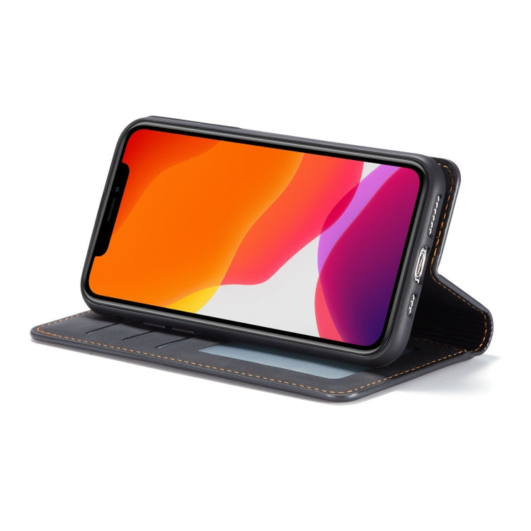 For iPhone 11 Pro Forwenw Dream Series Oil Edge Strong Magnetism Horizontal Flip Leather Case with Holder & Card Slots & Wallet & Photo Frame(Black)