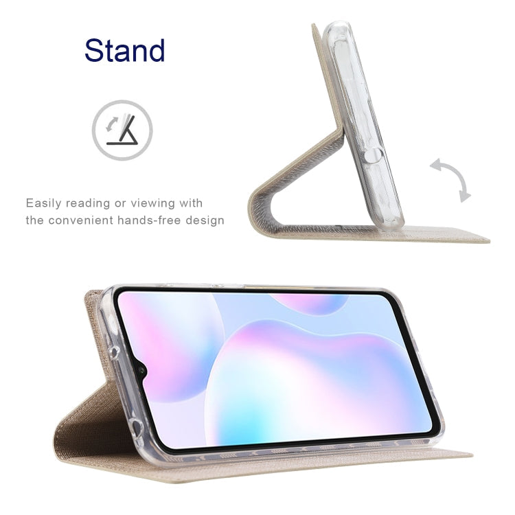 For Xiaomi Redmi Note 11 Pro ViLi DMX Series Shockproof Magnetic Flip Leather Phone Case(Gold)