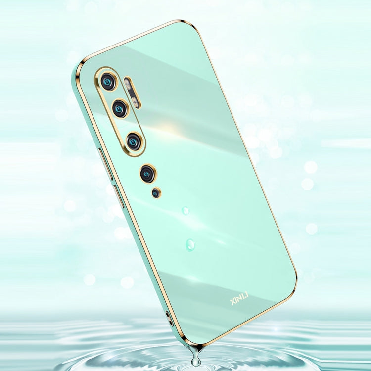 For Xiaomi Mi CC9 Pro XINLI 6D Plating Phone Case(White)