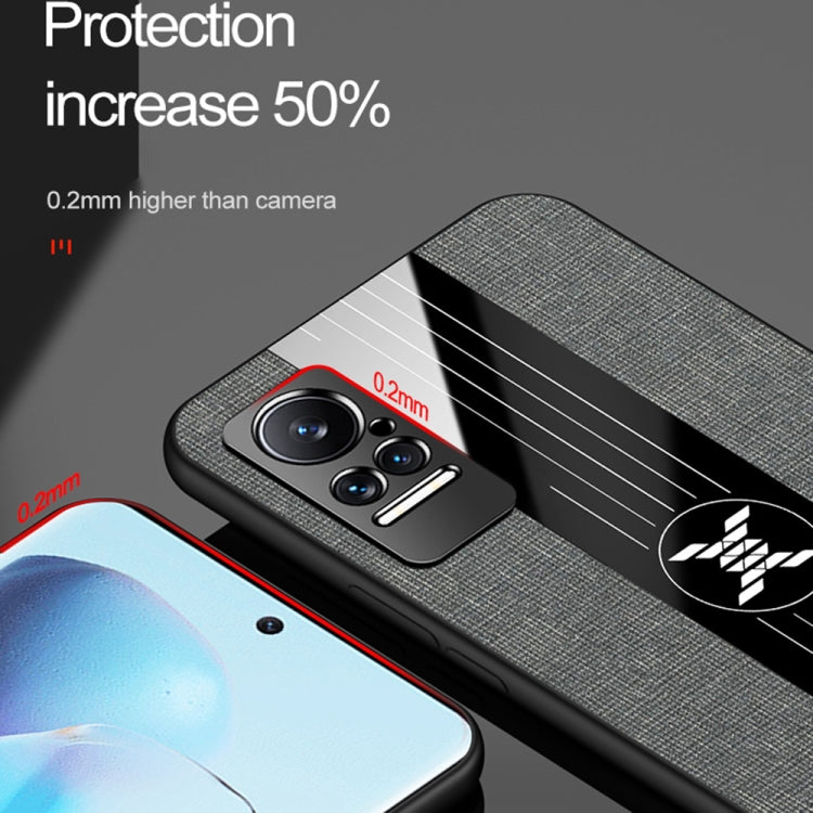 For Xiaomi Civi XINLI Stitching Cloth Texture TPU Phone Case(Red)