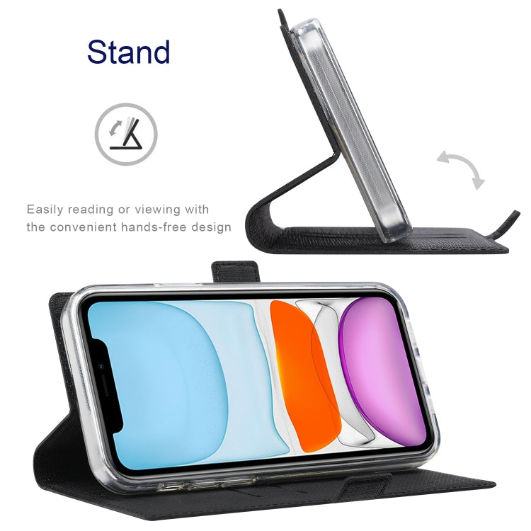For Sony Xperia Pro-I ViLi K Series Magnetic Buckle Horizontal Flip Leather Phone Case(Black)