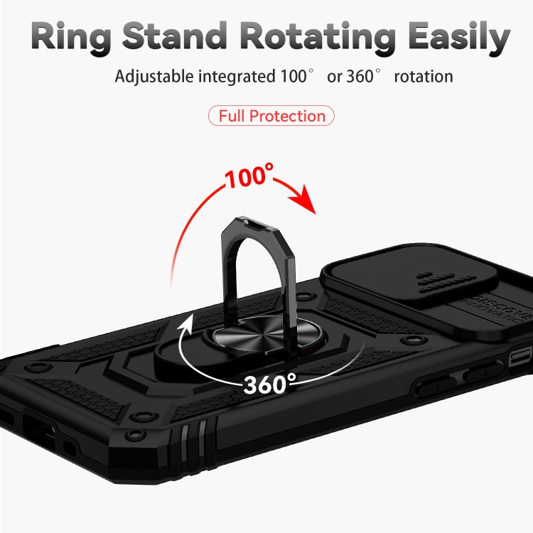 Sliding Camshield Holder Phone Case, For iPhone 13 mini, For iPhone 13, For iPhone 13 Pro, For iPhone 13 Pro Max