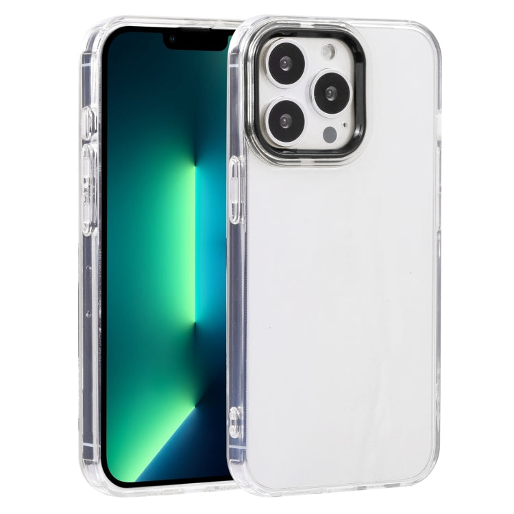 Macaron Lens Frame Transparent TPU Phone Case, For iPhone 13, For iPhone 13 Pro, For iPhone 13 Pro Max