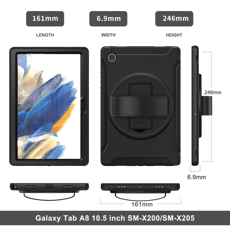 Shockproof TPU + PC Tablet Case, For Samsung Galaxy Tab A8 10.5 2021