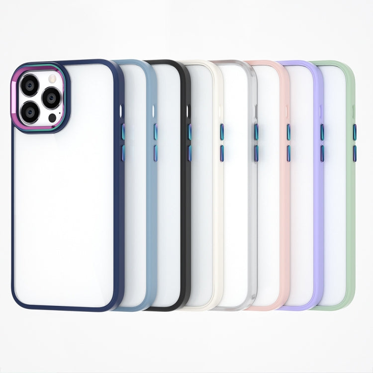Colorful Metal Lens Ring Phone Case, For iPhone 13 Pro Max, For iPhone 12 mini, For iPhone 12 / 12 Pro