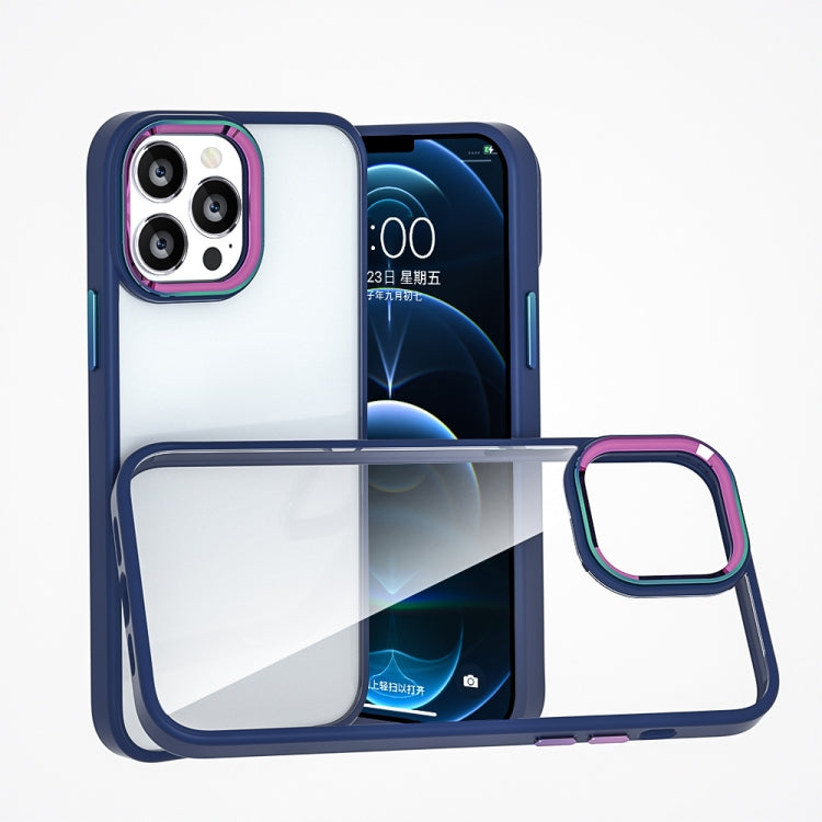 Colorful Metal Lens Ring Phone Case, For iPhone 13 Pro Max, For iPhone 12 mini, For iPhone 12 / 12 Pro