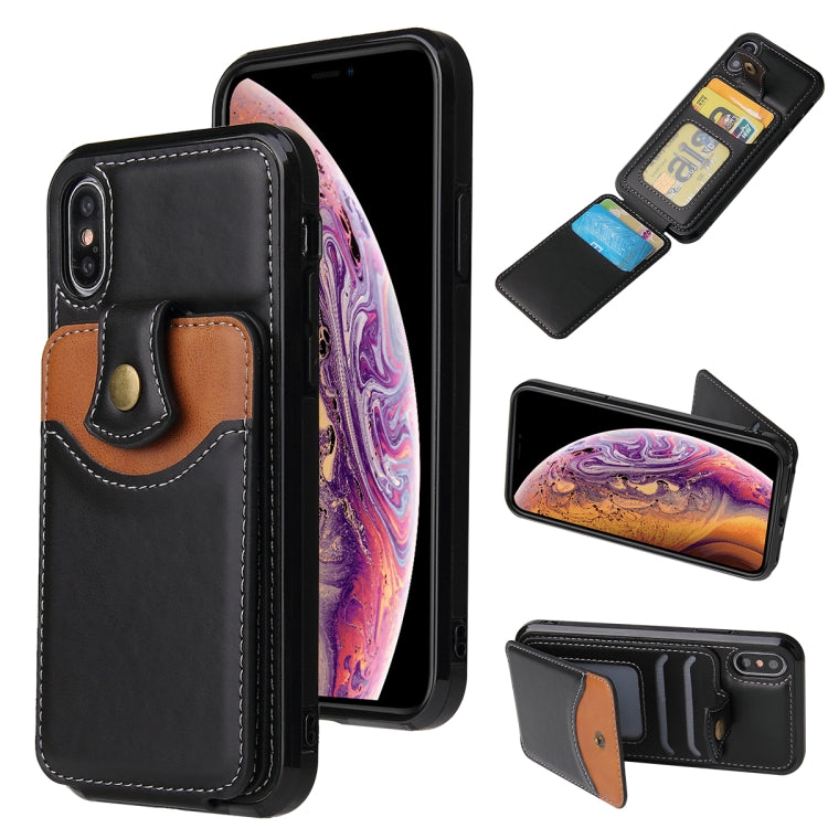 Soft Skin Leather Wallet Bag Phone Case, For iPhone 11 Pro, For iPhone 11, For iPhone SE 2022 / SE 2020 / 8 / 7, For iPhone XS Max