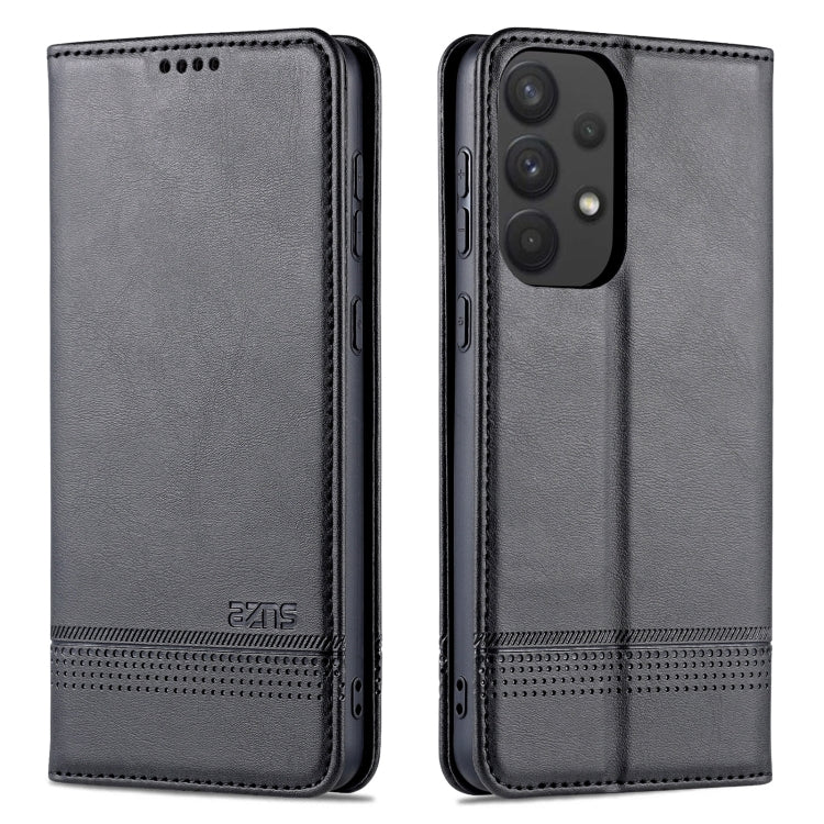 AZNS Magnetic Calf Texture Horizontal Flip Leather Phone Case, For Samsung Galaxy A53 5G