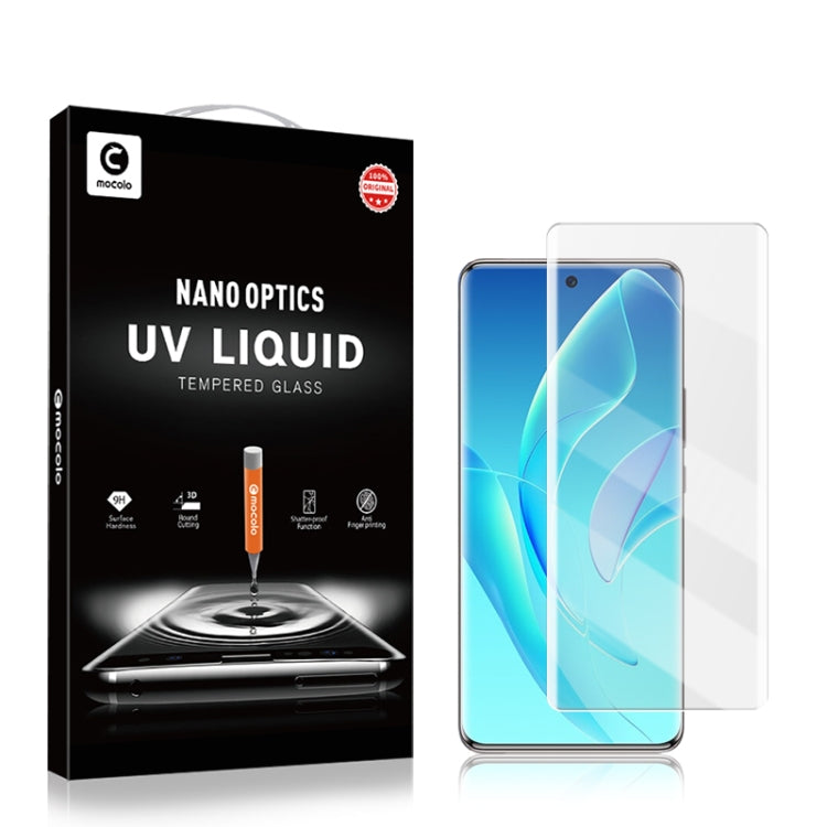mocolo 9H 3D UV Tempered Glass Film For Honor 60