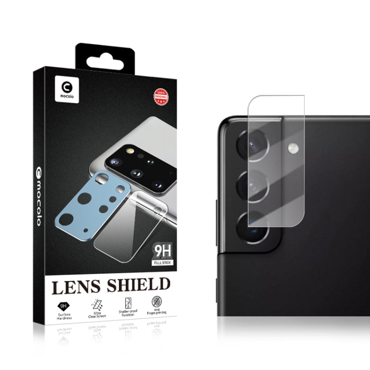 For Samsung Galaxy S22+ 5G mocolo 0.15mm 9H 2.5D Rear Camera Lens Tempered Glass Film(Clear)