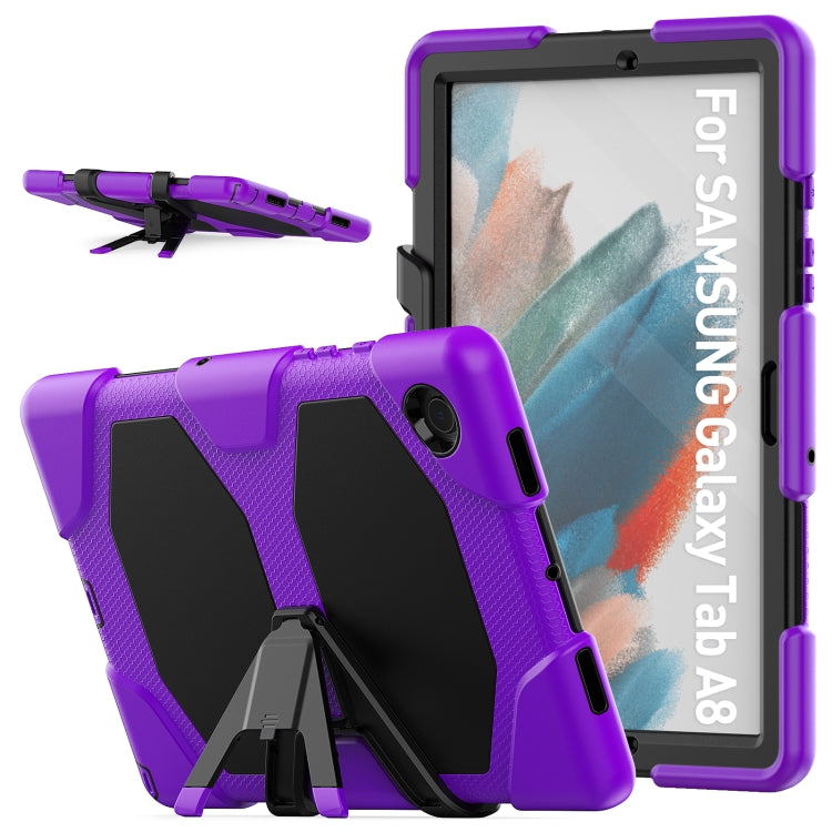 Colorful Silicon + PC Tablet Case, For Samsung Galaxy Tab A8 10.5 2021 X200 / X205