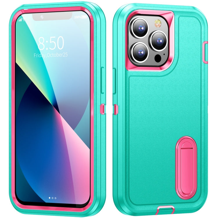 3 in 1 Rugged Holder Phone Case, For iPhone 11 Pro Max