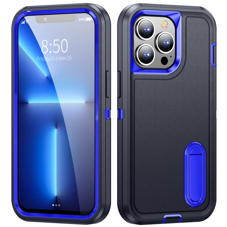3 in 1 Rugged Holder Phone Case, For iPhone 11 Pro Max