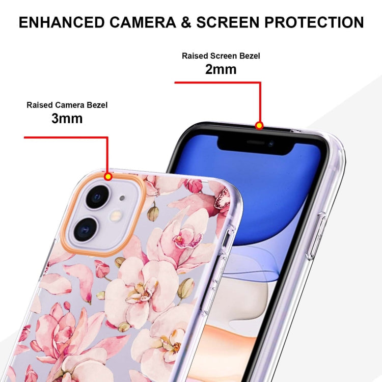 Flowers and Plants Series IMD TPU Phone Case, For iPhone 11, For iPhone 11 Pro Max, For iPhone 12 / 12 Pro, For iPhone 12 Pro Max