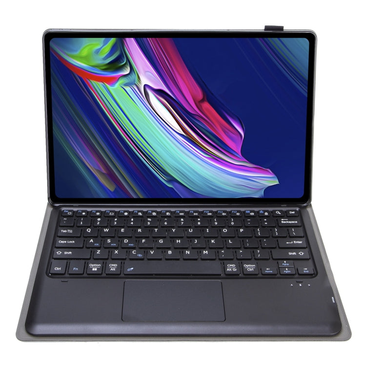 AM17-A TPU Detachable Bluetooth Keyboard Leather Case with Bracket & Touchpad, AM17-A