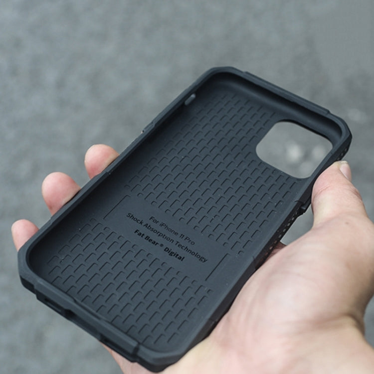 For iPhone 11 FATBEAR Armor Shockproof Cooling Case (Black)