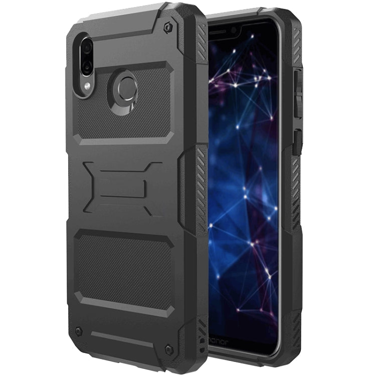 For Honor Play FATBEAR Armor Shockproof Cooling Phone Case(Black)