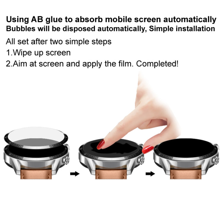 For Garmin Move Sport IMAK Plexiglass HD Watch Protective Film