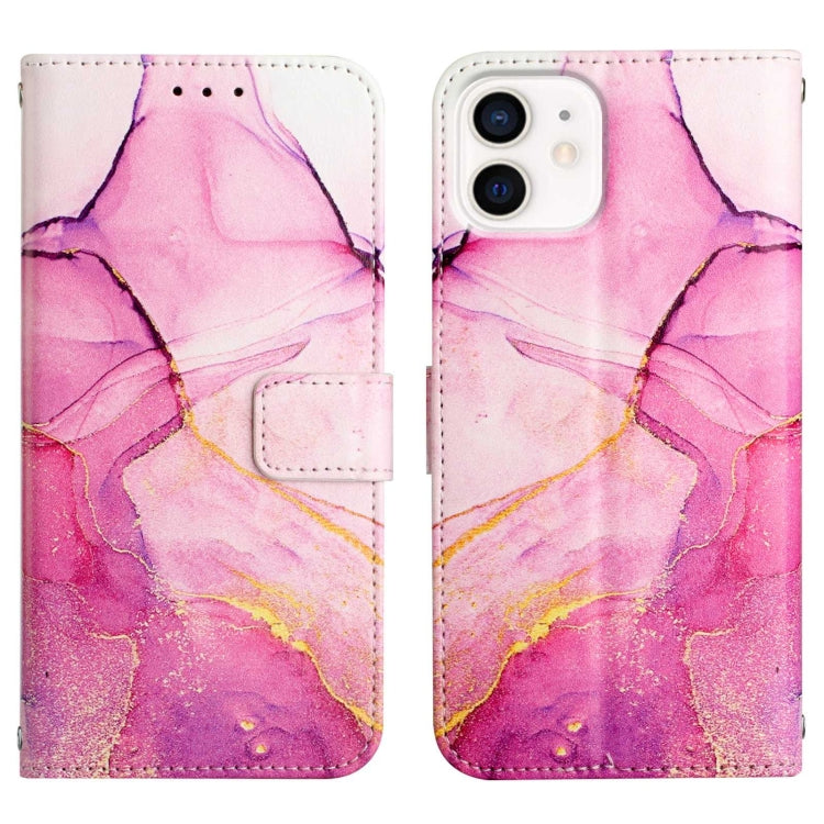 PT003 Marble Pattern Flip Leather Phone Case, For iPhone 12, For iPhone 12 Pro Max, For iPhone 11, For iPhone 11 Pro