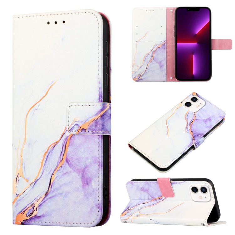 PT003 Marble Pattern Flip Leather Phone Case, For iPhone 12, For iPhone 12 Pro Max, For iPhone 11, For iPhone 11 Pro
