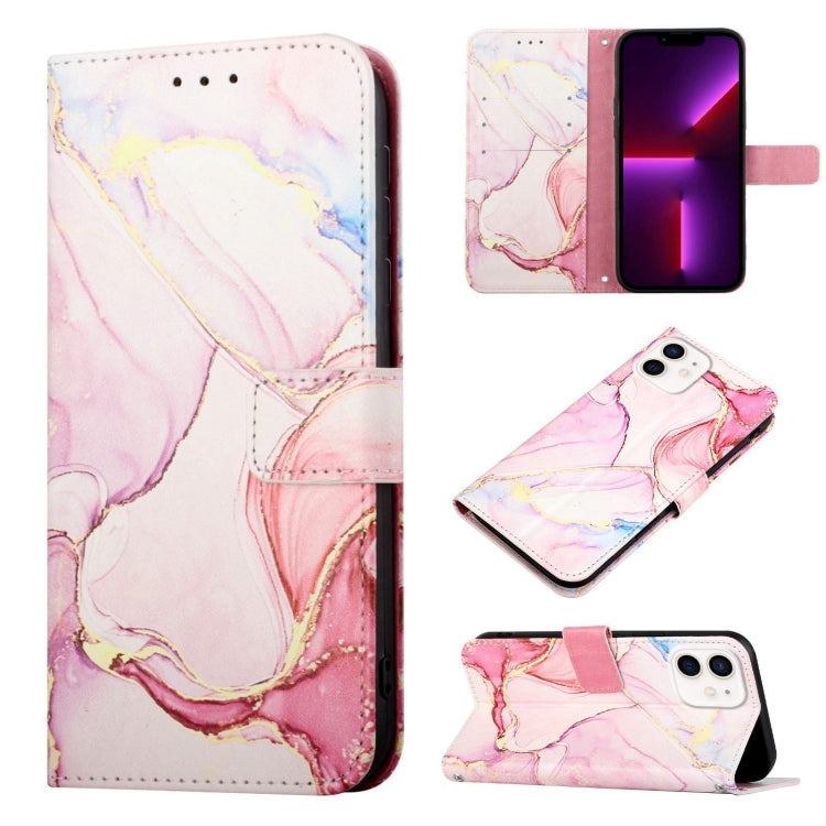PT003 Marble Pattern Flip Leather Phone Case, For iPhone 12, For iPhone 12 Pro Max, For iPhone 11, For iPhone 11 Pro