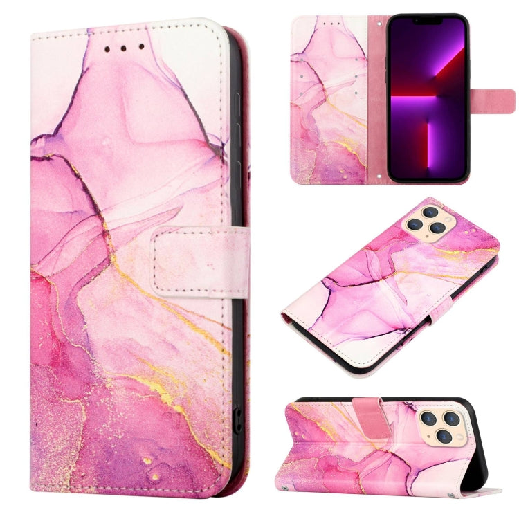 PT003 Marble Pattern Flip Leather Phone Case, For iPhone 12, For iPhone 12 Pro Max, For iPhone 11, For iPhone 11 Pro
