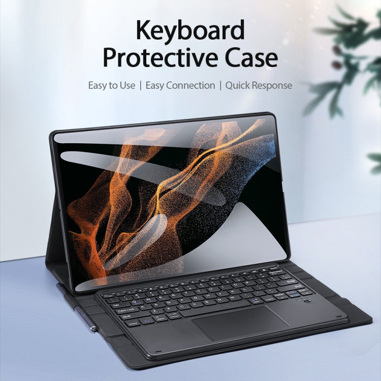 DUX DUCIS Detachable Ultrathin Bluetooth Keyboard Leather Case, For Samsung Galaxy Tab S8 Ultra 14.6 inch SM-X900 / Tab S9 Ultra