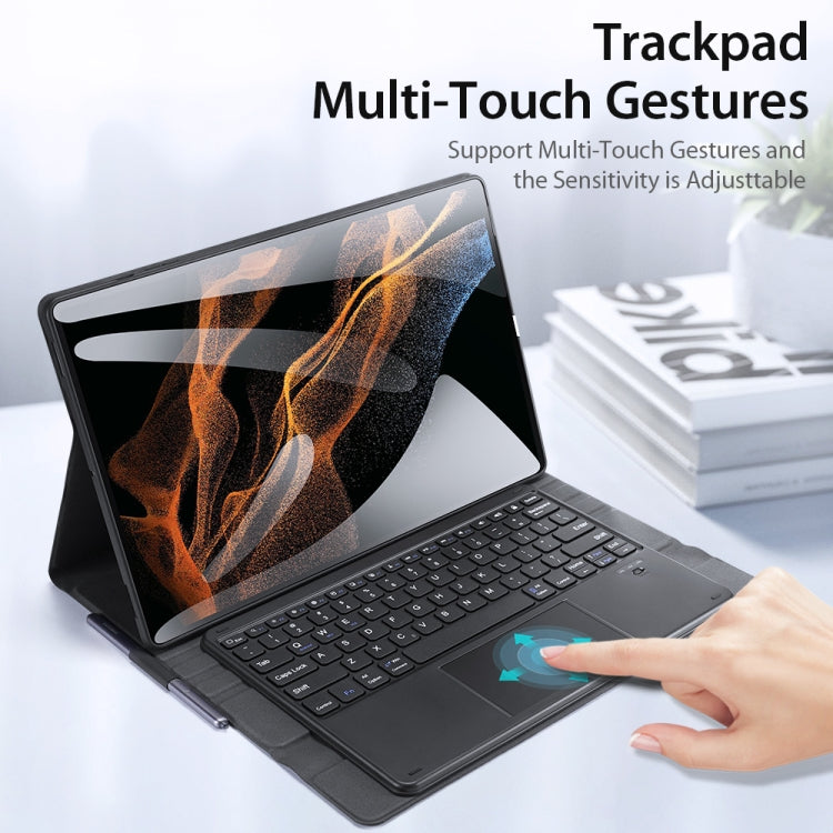 DUX DUCIS Detachable Ultrathin Bluetooth Keyboard Leather Case, For Samsung Galaxy Tab S8 Ultra 14.6 inch SM-X900 / Tab S9 Ultra