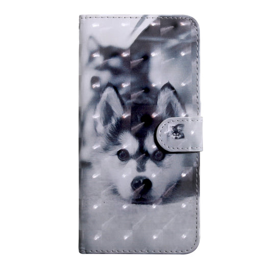 3D Painting Pattern Coloured Drawing Leather Phone Case, For iPhone 13, For iPhone 13 mini