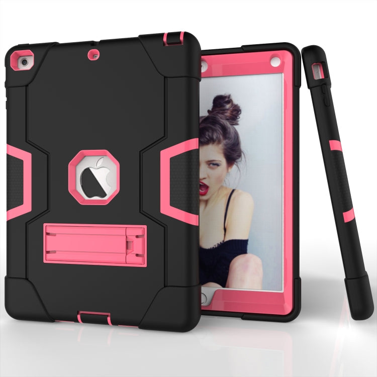 Contrast Color Silicone + PC Combination Case with Holder, For iPad Pro 11, For iPad 5