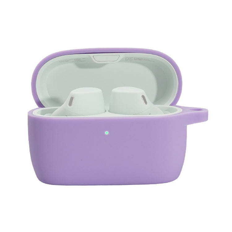 Solid Color Silicone Earphone Protective Case For Jabra Elite 4