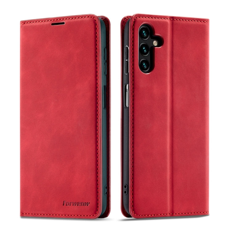 Forwenw Dream Series Oil Edge Strong Magnetism Leather Phone Case, For Samsung Galaxy A22 5G, For Samsung Galaxy A53 5G, For Samsung Galaxy A73 5G, For Samsung Galaxy A33 5G, For Samsung Galaxy A23, For Samsung Galaxy A13 5G