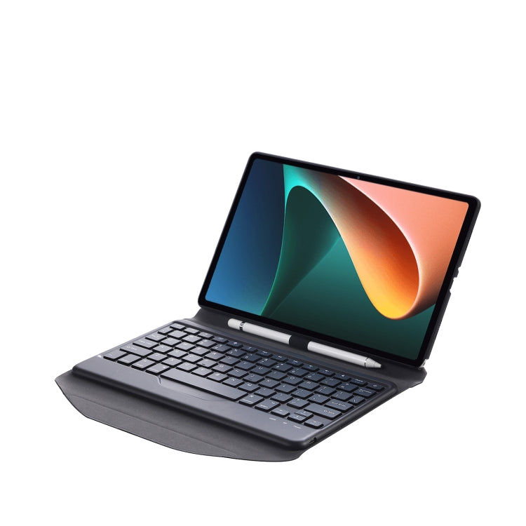 B0N5 Diamond Texture Bluetooth Keyboard Leather Case with Triangle Back Support, B0N5