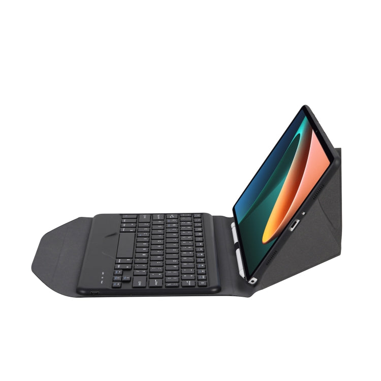 B0N5 Diamond Texture Bluetooth Keyboard Leather Case with Triangle Back Support, B0N5